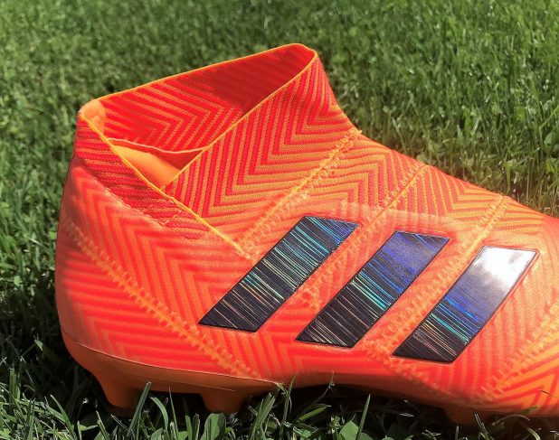 adidas Nemeziz 18+ Assymetric Mid Cut Collar