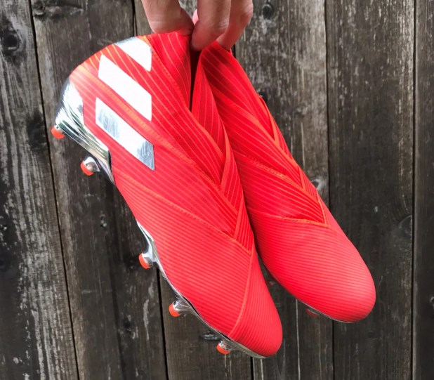 adidas Nemeziz 19+ in Risk Red