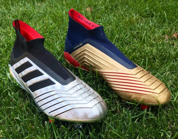 adidas Predator 19+ Silver vs Gold