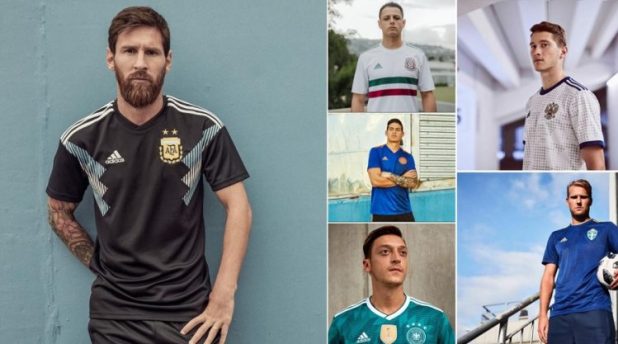 adidas World Cup Away Kits 2018