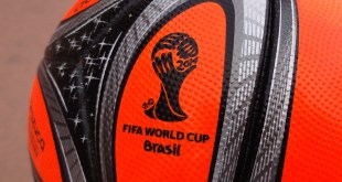 Brazuca Orange World Cup