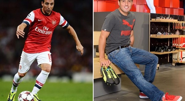 Cazorla in Puma evoSPEED