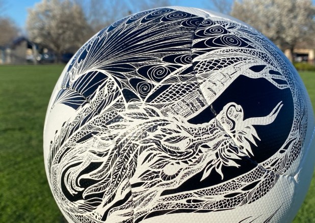 Chaos Soccer Ball Dragon Design