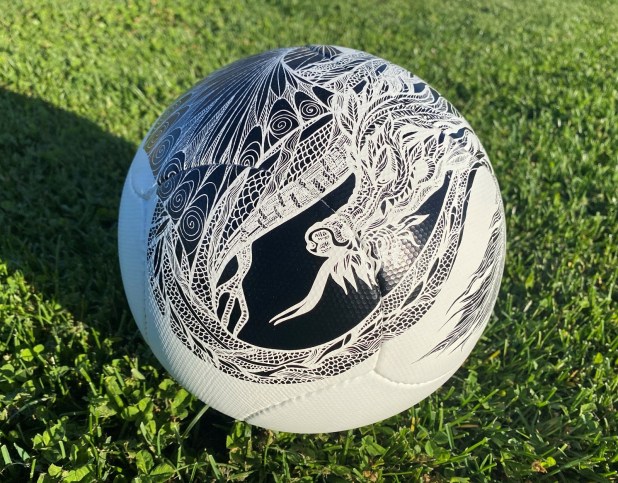 Chaos Soccer Dragon Design Ball