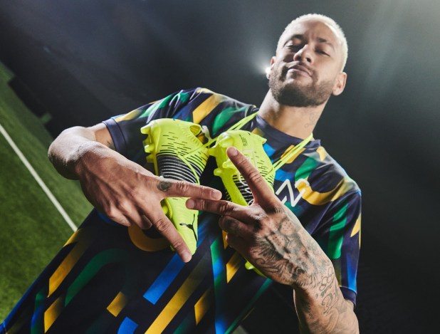 Neymar with Puma FUTURE Z