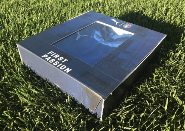 Puma Italy 2018 Home Jersey Presentation Case