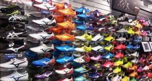 Soccer Boot Wall in Japan