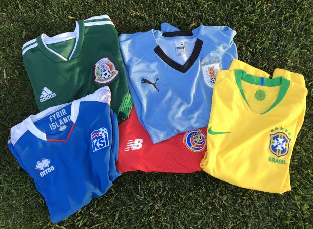 World Cup 2018 Soccer Jerseys